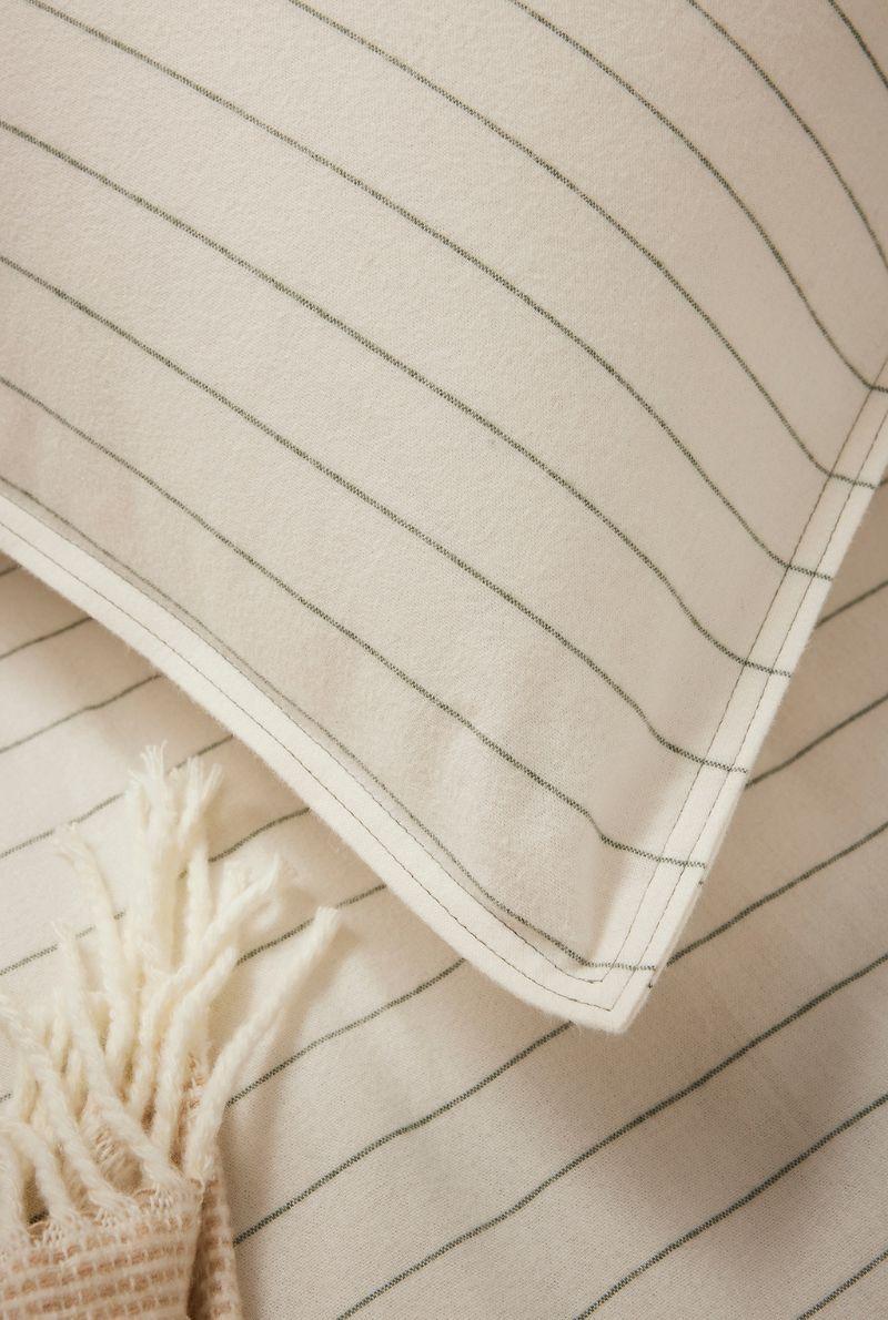 Essix Home Collection Taie D'oreiller En Flanelle De Coton Équilibre