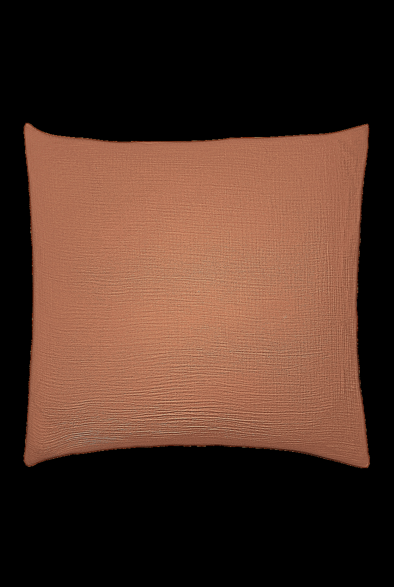 essix home collection Taie d'oreiller en gaze de coton lavée Tendresse