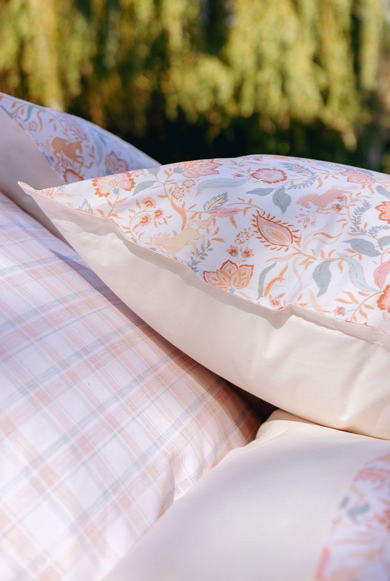 Essix Home Collection Taie D'oreiller En Percale De Coton Allure