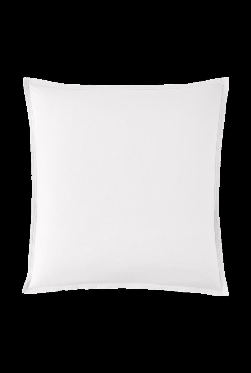 essix home collection Taie d'oreiller en percale de coton blanche Première