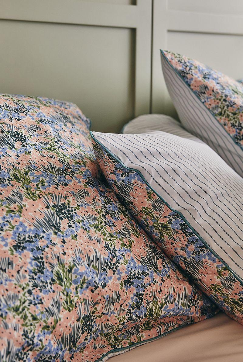 Essix Home Collection Taie D'oreiller En Percale De Coton Bosquet