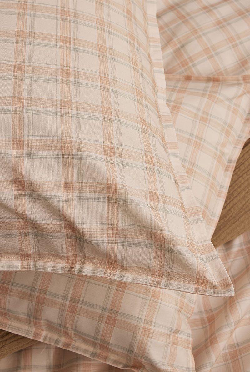 Essix Home Collection Taie D'oreiller En Percale De Coton Cadence