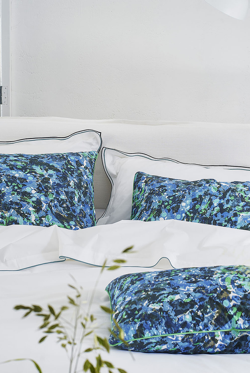 Essix Home Collection Taie D'oreiller En Percale De Coton Delahaye