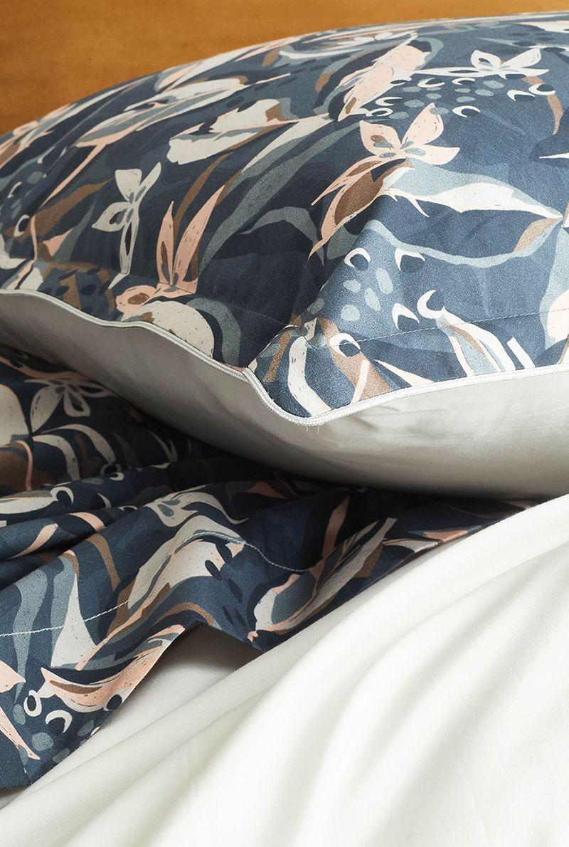 Essix Home Collection Taie D'oreiller En Percale De Coton Euphoria