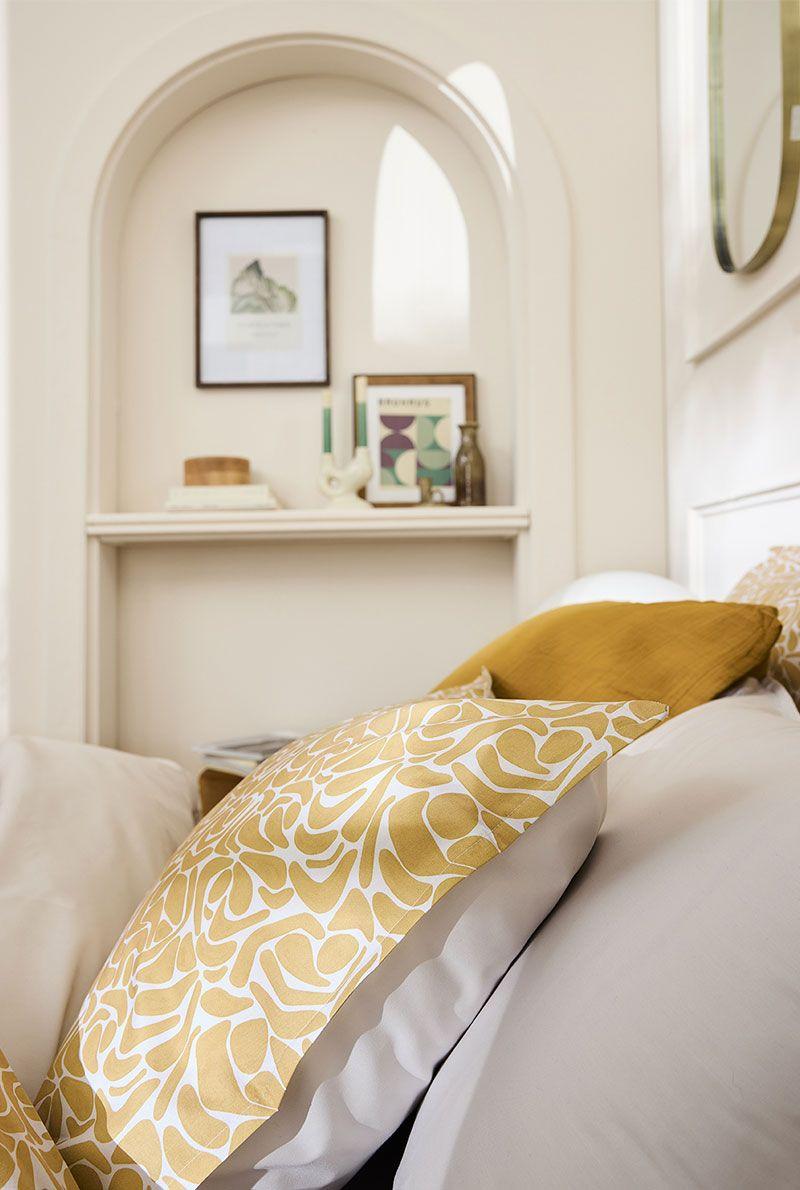 Essix Home Collection Taie D'oreiller En Percale De Coton Héra