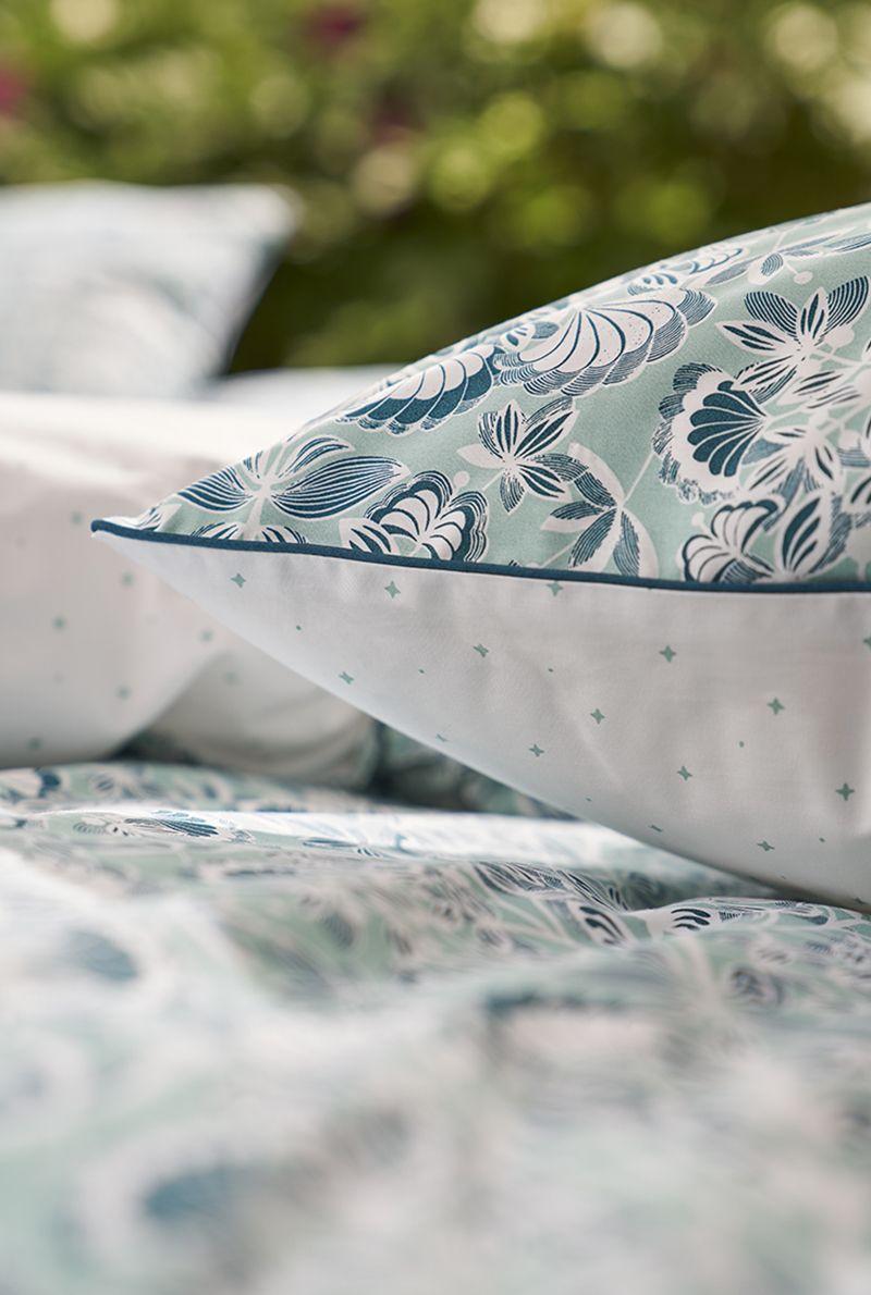 Essix Home Collection Taie D'oreiller En Percale De Coton Impérial