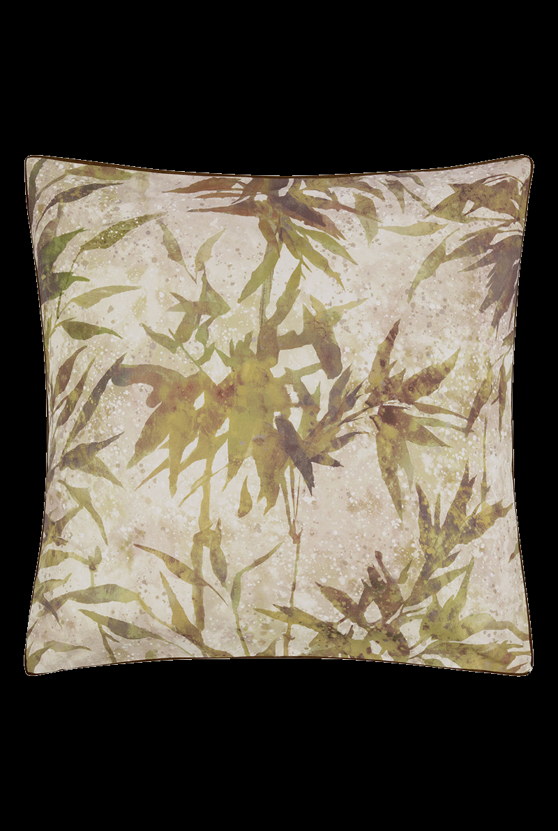 essix home collection Taie d'oreiller en percale de coton Jardin Chinois Hemp