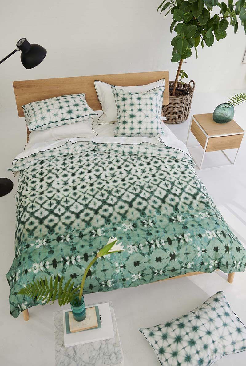 Essix Home Collection Taie D'oreiller En Percale De Coton Karaoshi