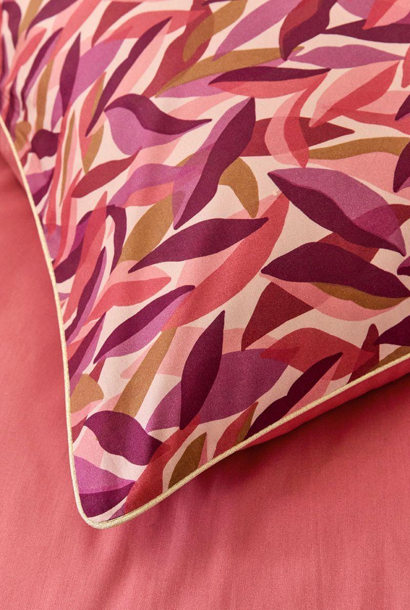 Essix Home Collection Taie D'oreiller En Percale De Coton Leaves