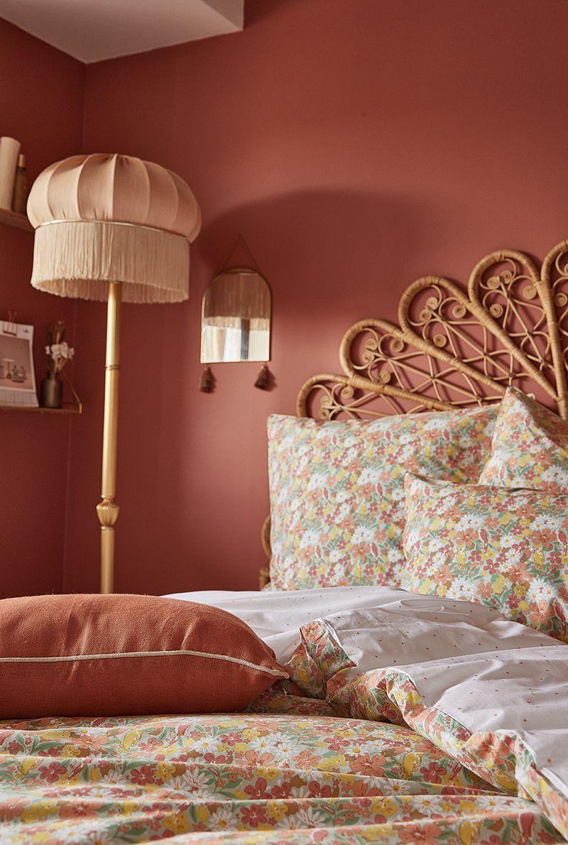 Essix Home Collection Taie D'oreiller En Percale De Coton Lovebirds