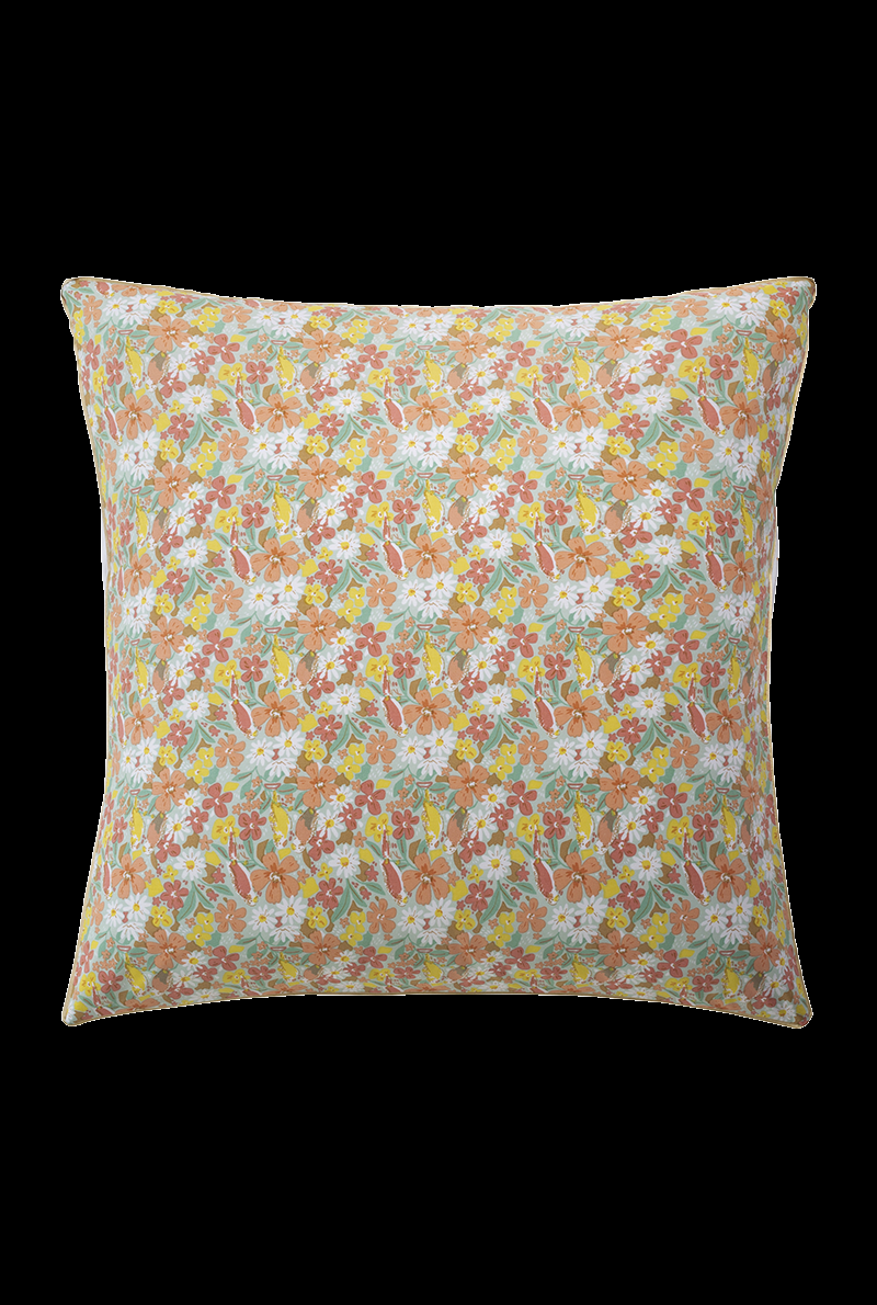 essix home collection Taie d'oreiller en percale de coton Lovebirds
