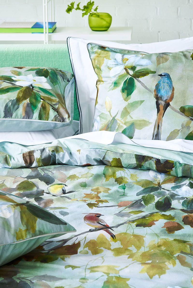Essix Home Collection Taie D'oreiller En Percale De Coton Maple Tree