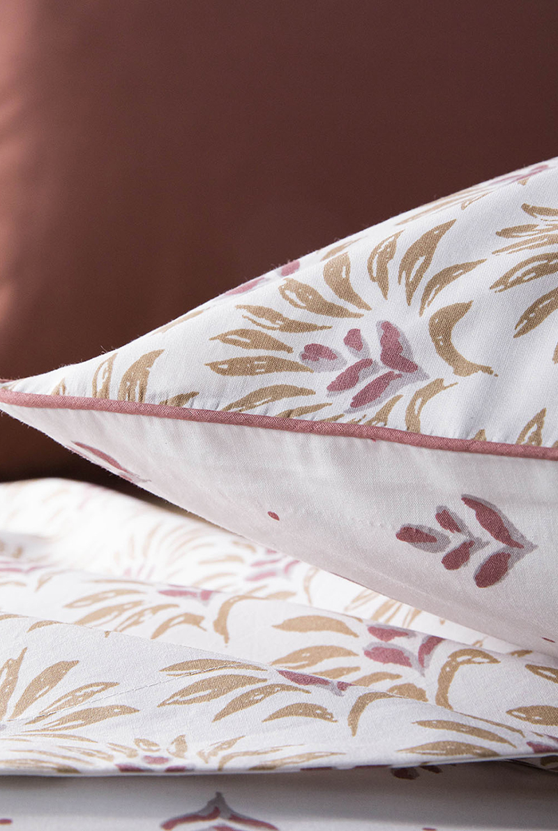 Essix Home Collection Taie D'oreiller En Percale De Coton Palais Des Vents