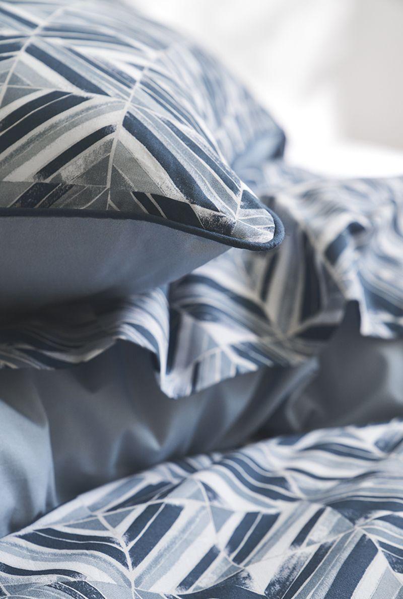 Essix Home Collection Taie D'oreiller En Percale De Coton Reflets