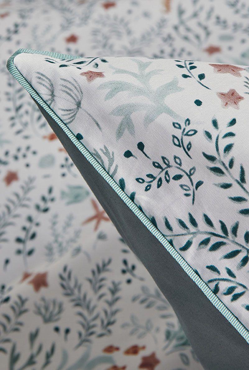 Essix Home Collection Taie D'oreiller En Percale De Coton Sous L'Océan