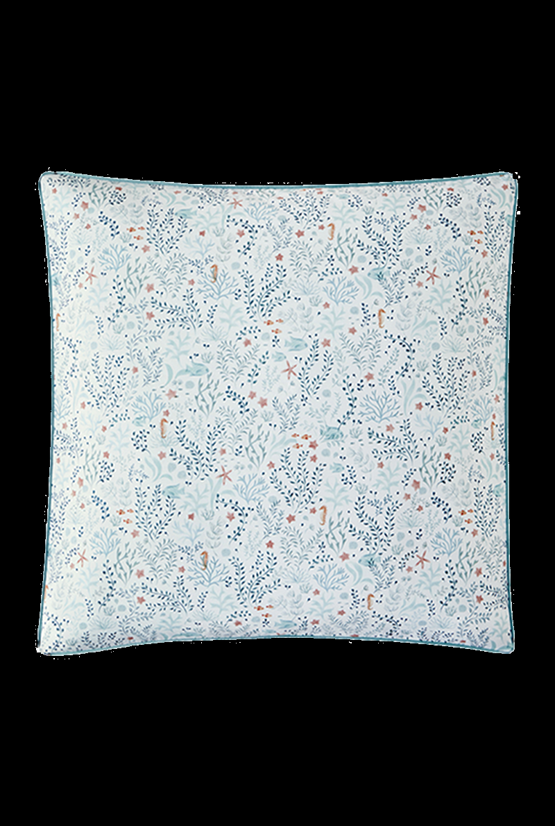 essix home collection Taie d'oreiller en percale de coton Sous l'Océan