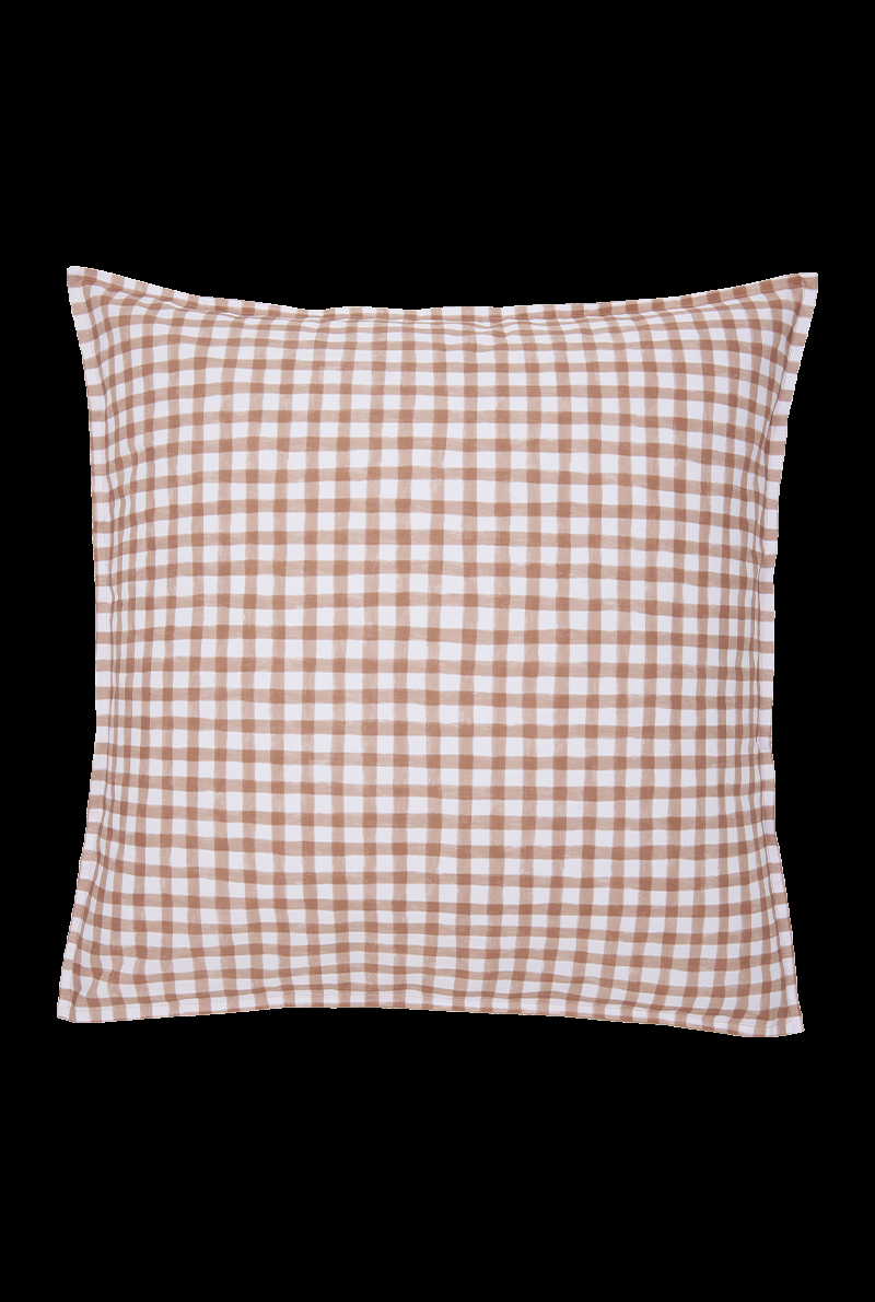 essix home collection Taie d'oreiller en percale de coton Vichy essix home collection Taie d'oreiller en percale de coton Vichy