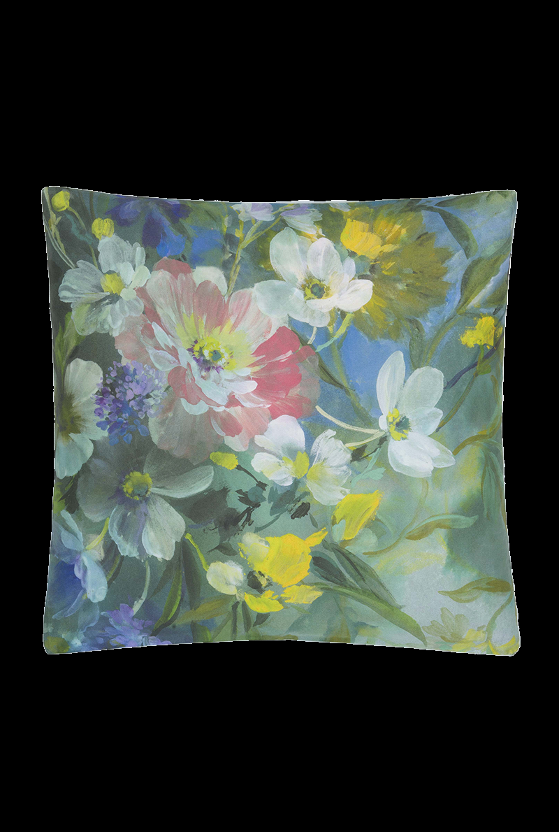 essix home collection Taie d'oreiller en satin de coton Gladys Blossom