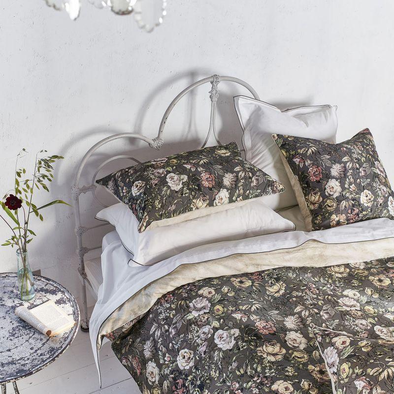 Essix Home Collection Taie D'oreiller En Satin De Coton Mansur