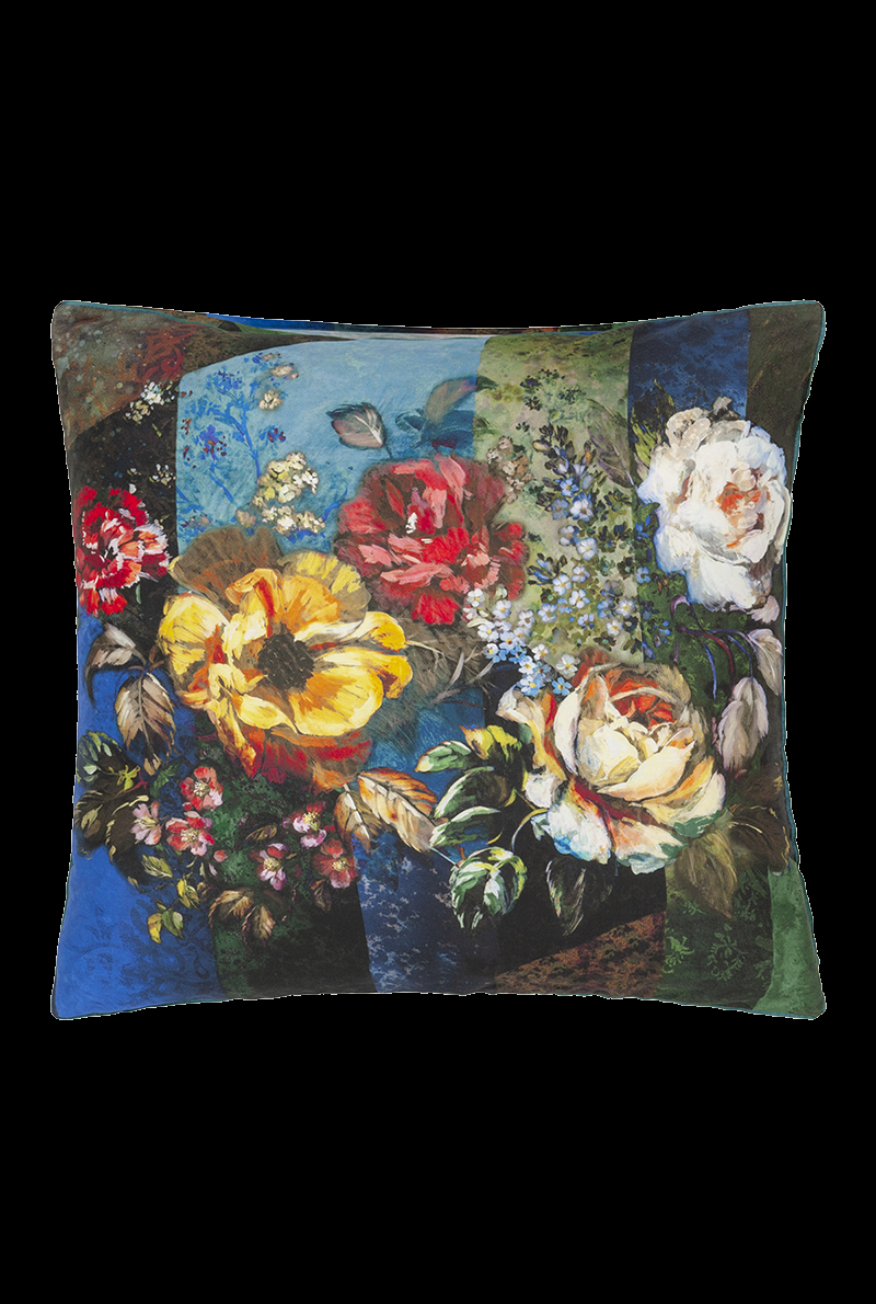 essix home collection Taie d'oreiller en satin de coton Minakari