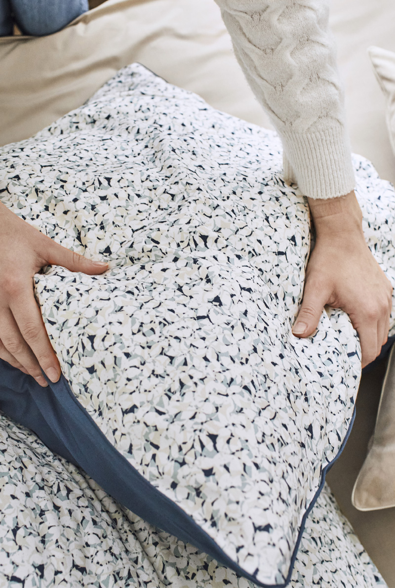 Essix Home Collection Taie D'oreiller En Satin De Coton Nui
