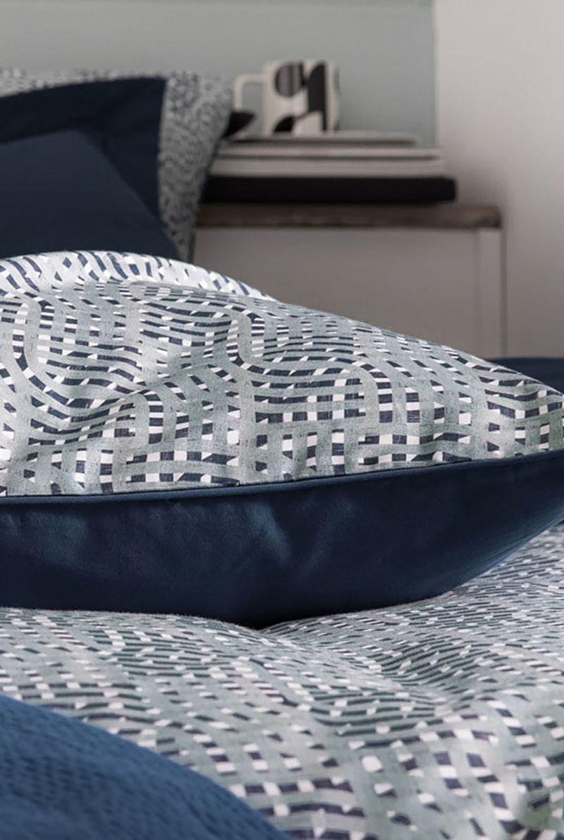 Essix Home Collection Taie D'oreiller En Satin De Coton Utopia