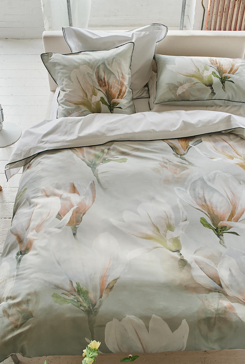 Essix Home Collection Taie D'oreiller En Satin De Coton Yulan