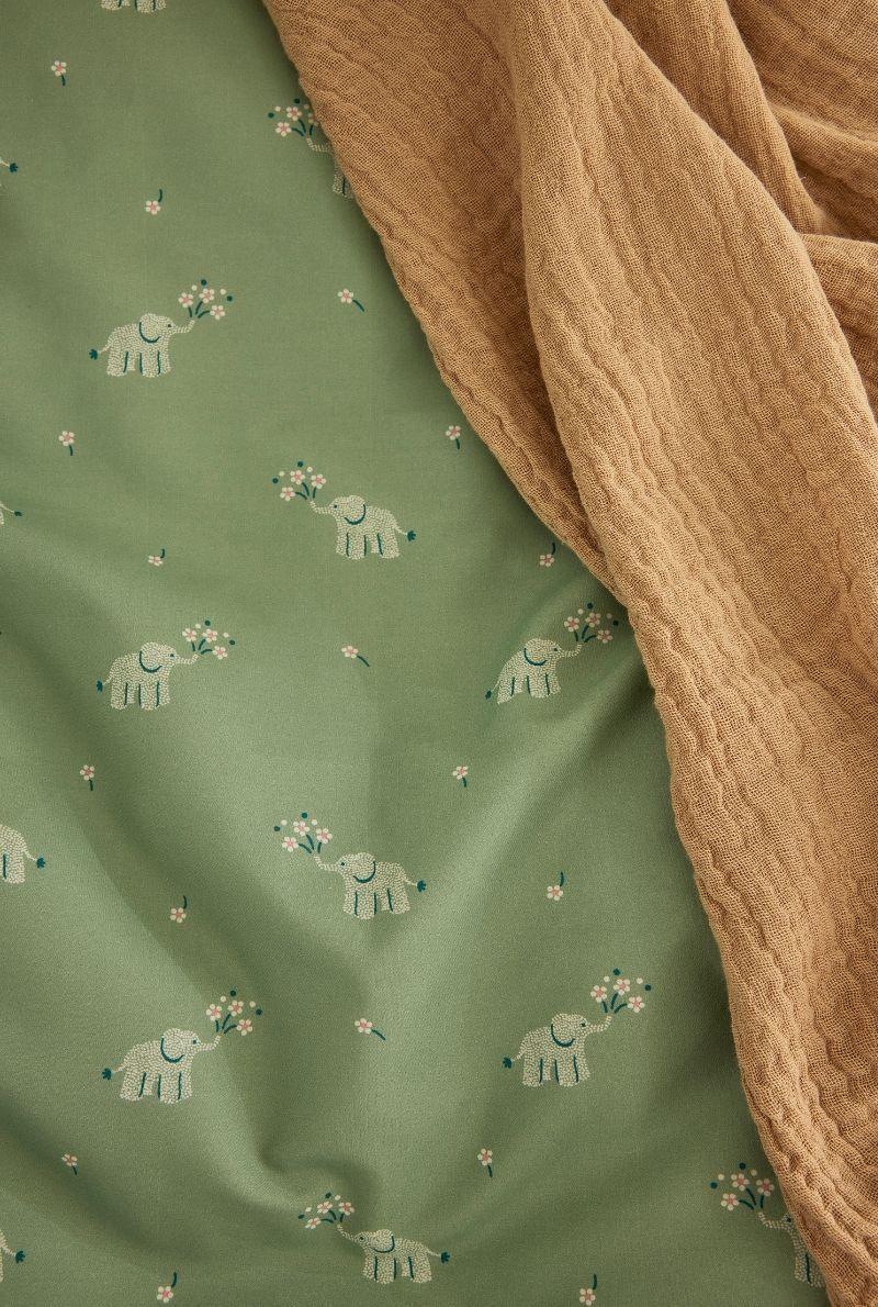 Essix Home Collection Taie D'oreiller Enfant En Percale De Coton Cueillette