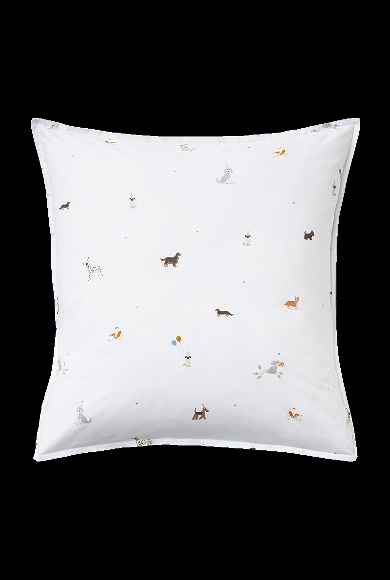 essix home collection Taie d'oreiller enfant en percale de coton La parade en fête