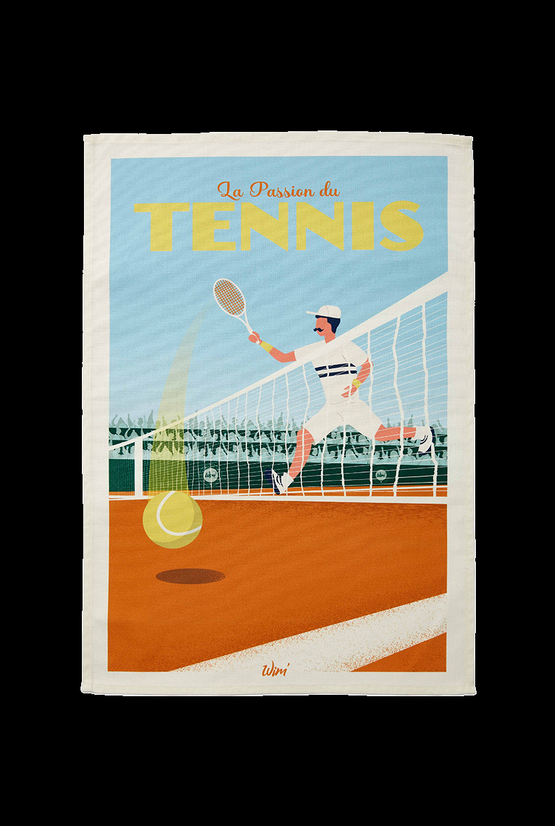 essix home collection Torchon en coton Wim Set et Match