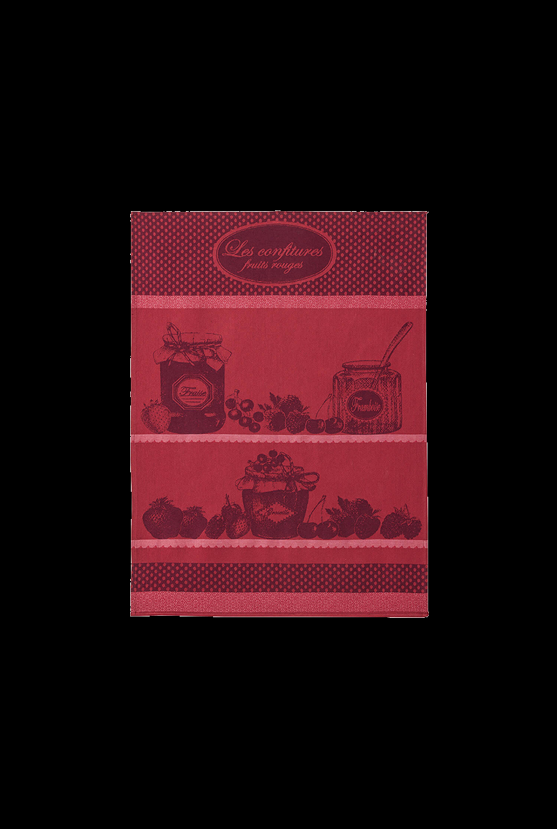 essix home collection Torchon en jacquard de coton Confiture Fruits Rouges