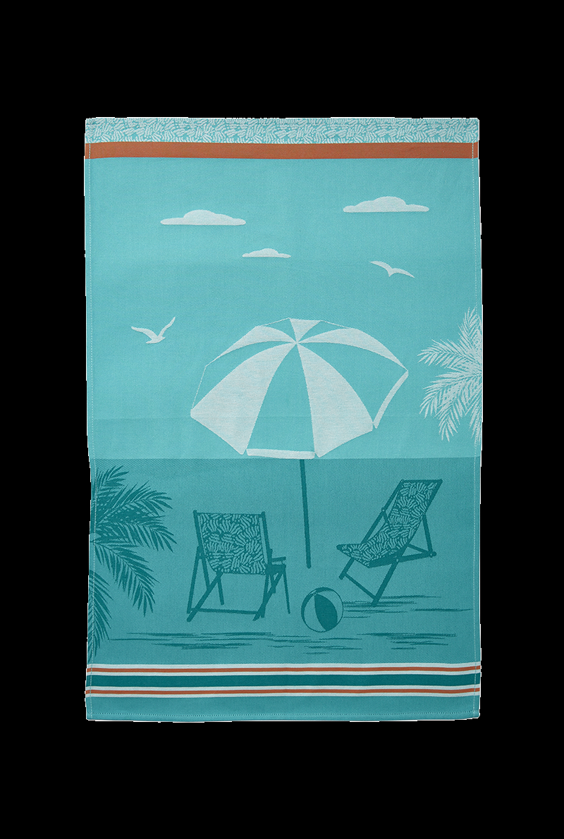 essix home collection Torchon en jacquard de coton Farniente