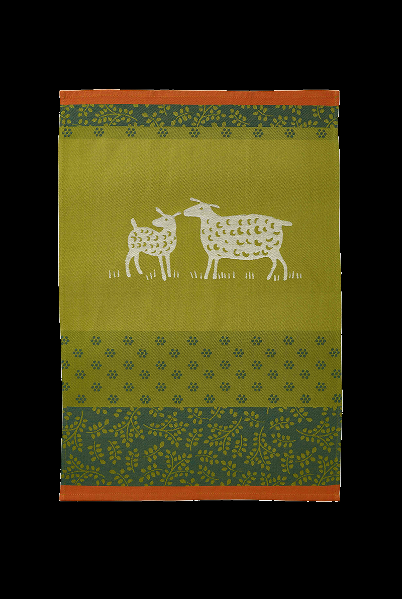 essix home collection Torchon en jacquard de coton Mouton