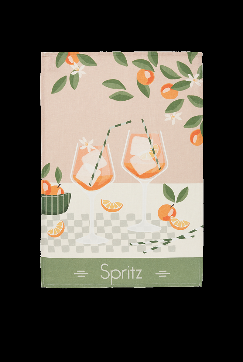 essix home collection Torchon en métis imprimé Spritz