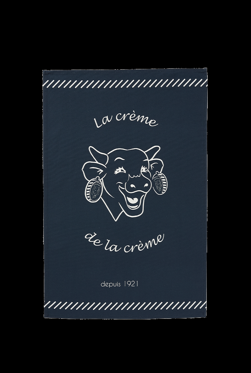 essix home collection Torchon imprimé VQR La Crème de la Crème