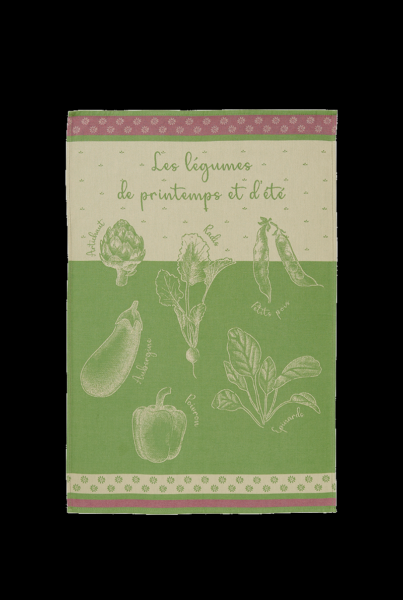 essix home collection Torchon jacquard Potager d'Été