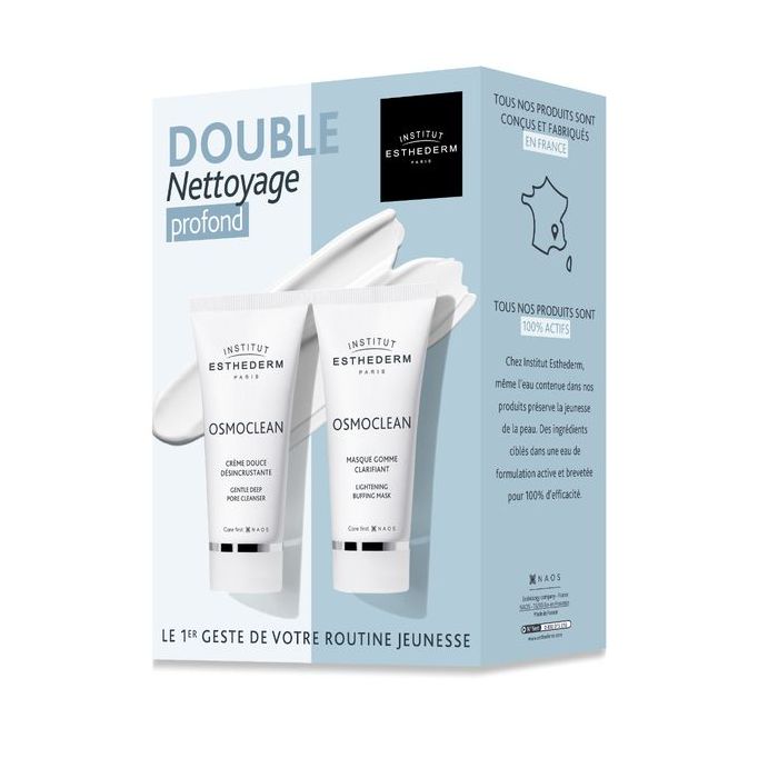 esthederm Coffret Osmoclean Double Nettoyage Profond