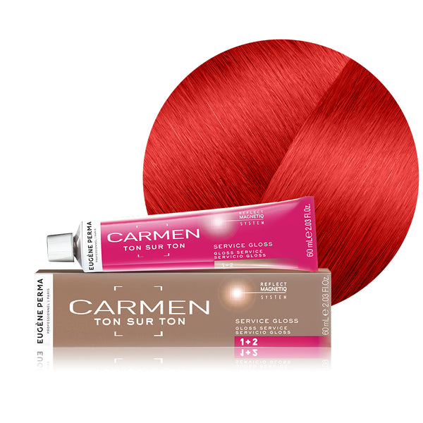 eugene perma Le Service Gloss - Crèmes Colorantes G*60 - Gloss rouge intense