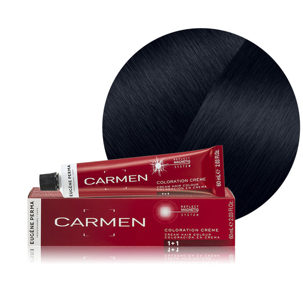 eugene perma Les Cendrés - Crèmes Colorantes 1*10 - Noir bleu intense eugene perma Les Cendrés - Crèmes Colorantes 1*10 - Noir bleu intense