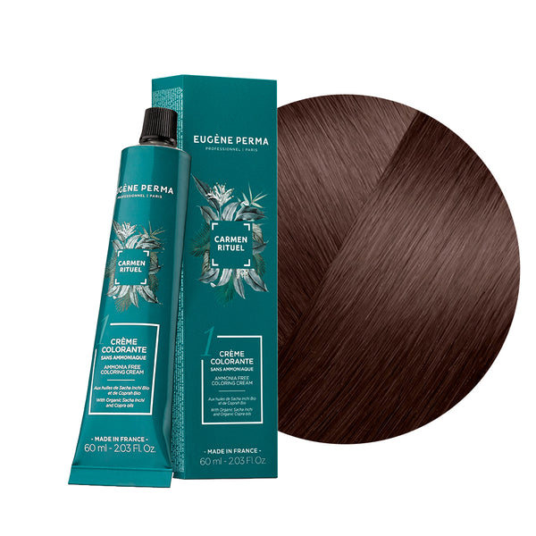 eugene perma Les Cendrés - Crèmes Colorantes 6*15 - Blond foncé cendré acajou