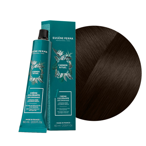 eugene perma Les Dorés - Crèmes Colorantes 4*35 - Châtain doré acajou eugene perma Les Dorés - Crèmes Colorantes 4*35 - Châtain doré acajou