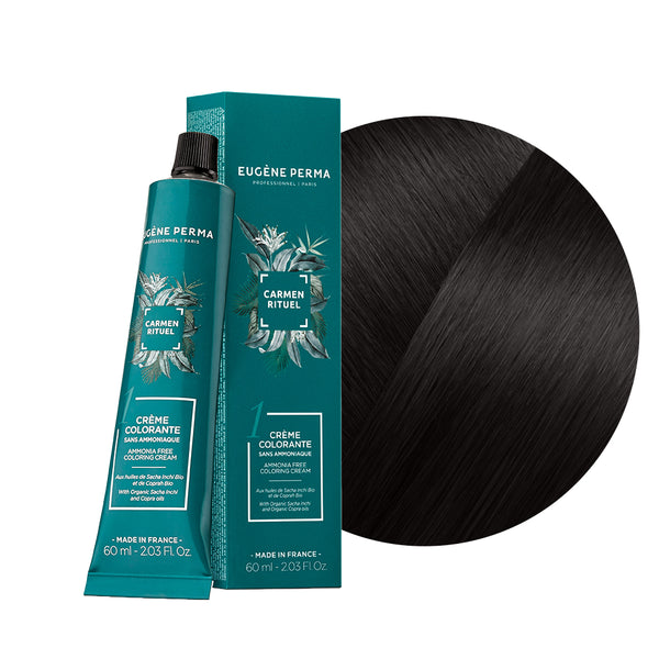 eugene perma Les Mokas - Crèmes Colorantes 3*8 - Châtain foncé moka