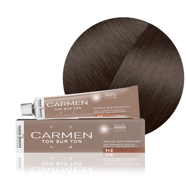 eugene perma Les Mokas - Crèmes Colorantes 5*8 - Châtain clair moka