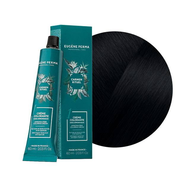 eugene perma Les Naturels - Crèmes Colorantes 1*0 - Noir