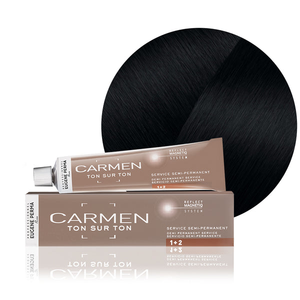 eugene perma Les Naturels - Crèmes Colorantes 1*0 - Noir