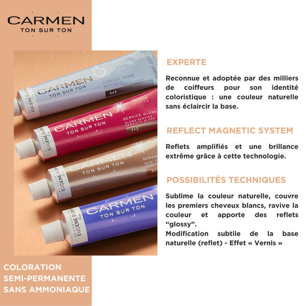 Eugene Perma Les Naturels - Crèmes Colorantes 5*0 - Châtain Clair