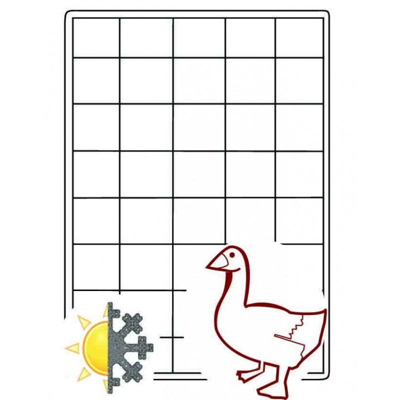 europe & nature Couette 90% duvet d'oies - coton organique