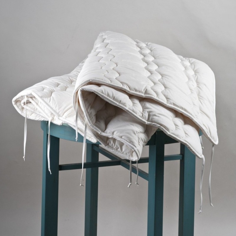 Europe & Nature Couette En Laine Bio Lavable - Toute L'année