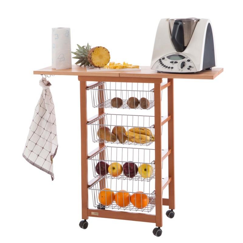 Europe & Nature Chariot De Cuisine - Extensible