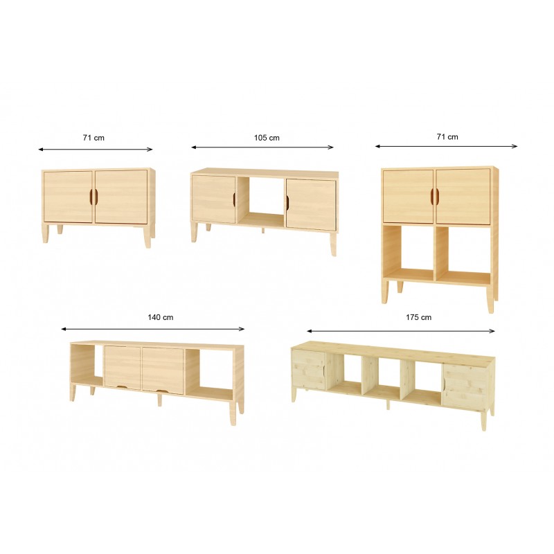 Europe & Nature Commode Germain 4X1